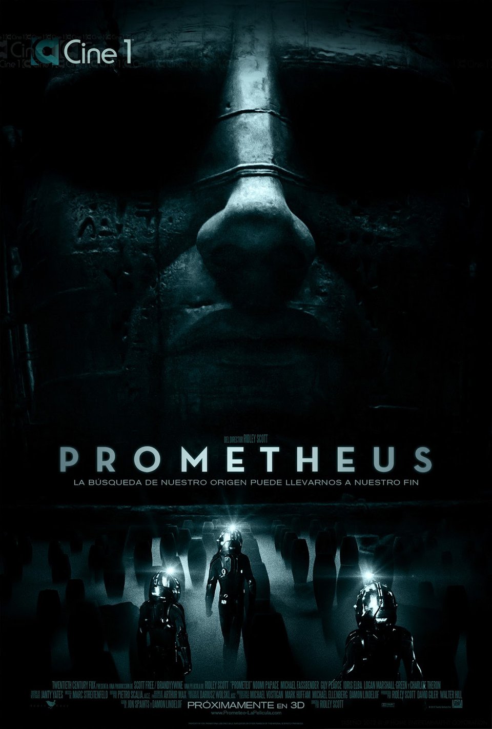 Постеры к фильму Прометей (2012). Постер №50