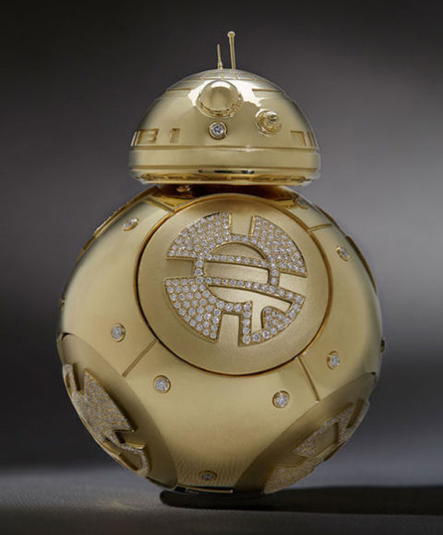 дроид BB-8 с золотом и бриллиантами